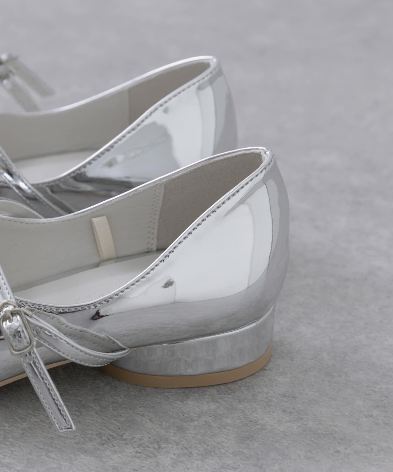 SENSE OF PLACE by URBAN RESEARCH「メタリックポインテッドシューズ」|パンプス|