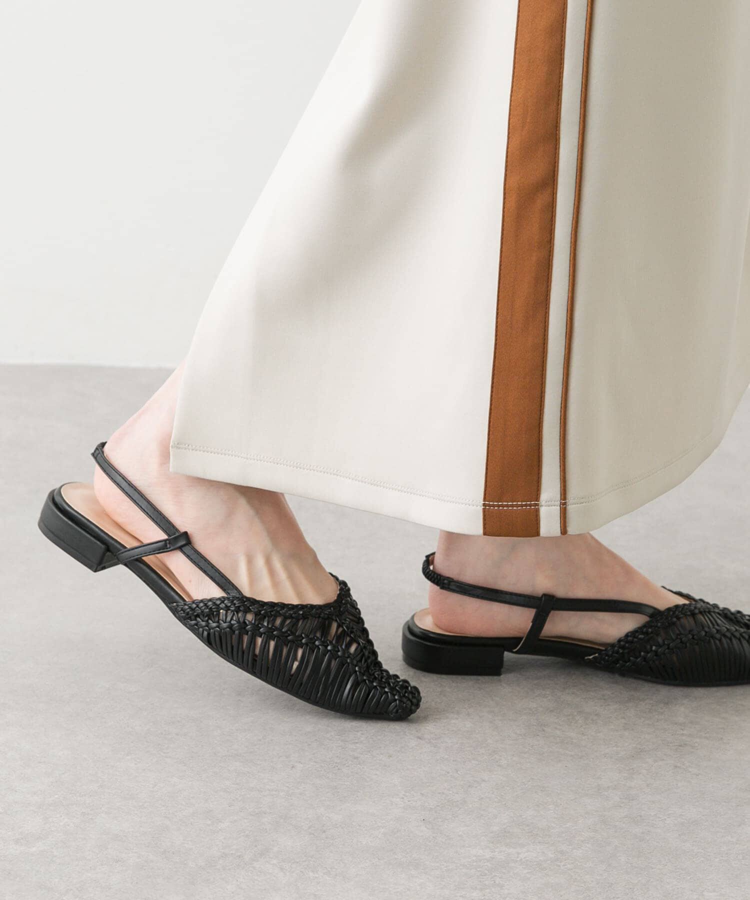 SENSE OF PLACE by URBAN RESEARCH「コードアミポインテッドサンダル」|サンダル|