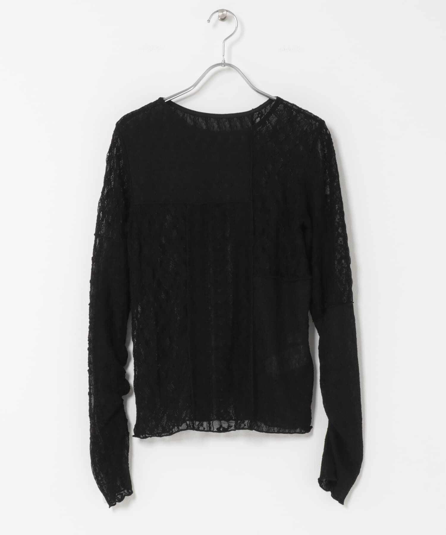 SENSE OF PLACE by URBAN RESEARCH「パッチワークレーストップ」|Tシャツ・カットソー|