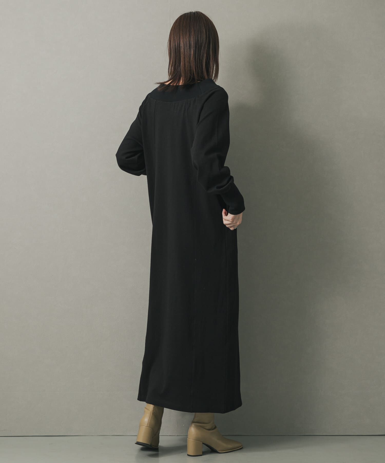 SENSE OF PLACE by URBAN RESEARCH「オフショルハーフジップワンピース」|ワンピース|