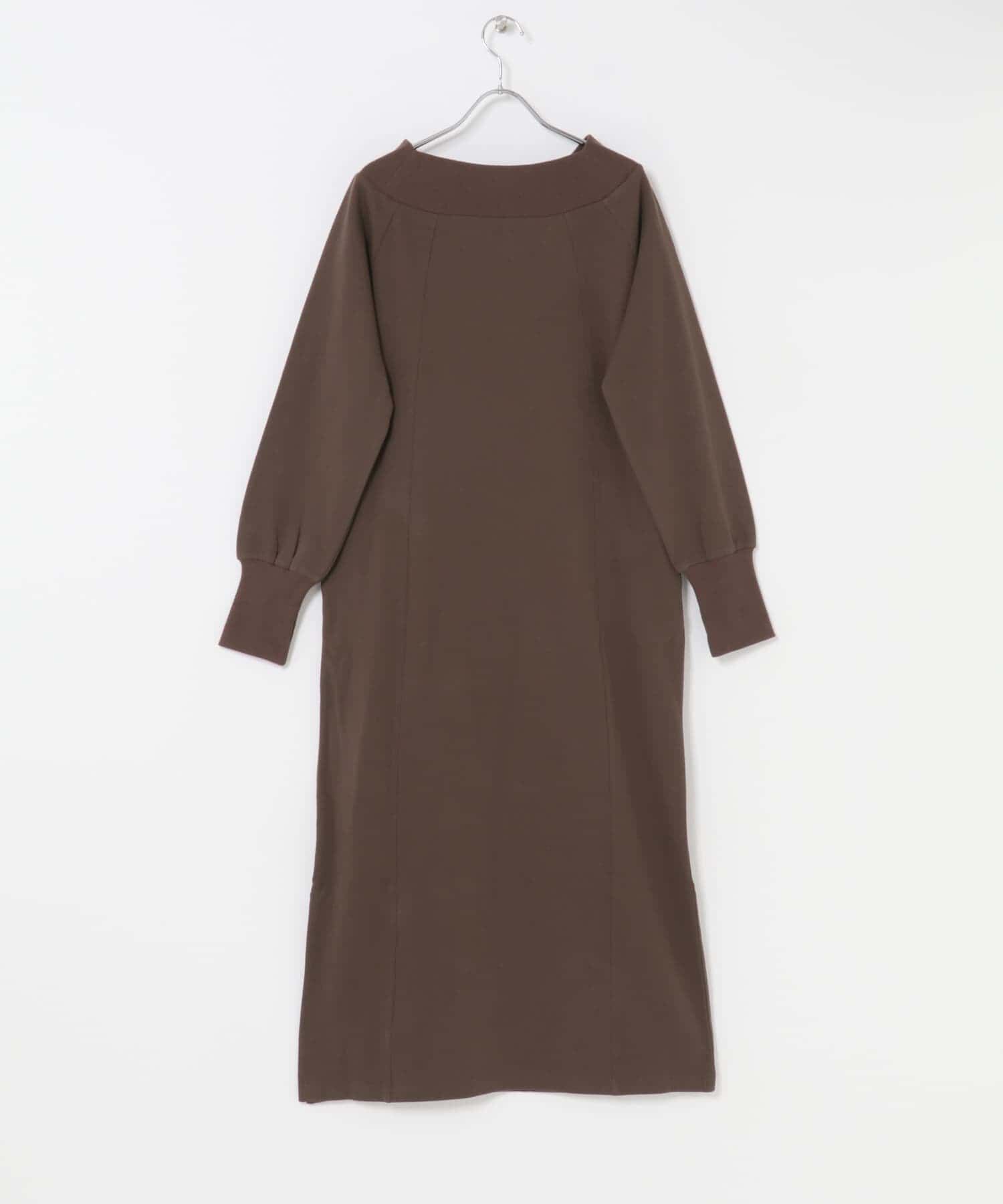 SENSE OF PLACE by URBAN RESEARCH「オフショルハーフジップワンピース」|ワンピース|