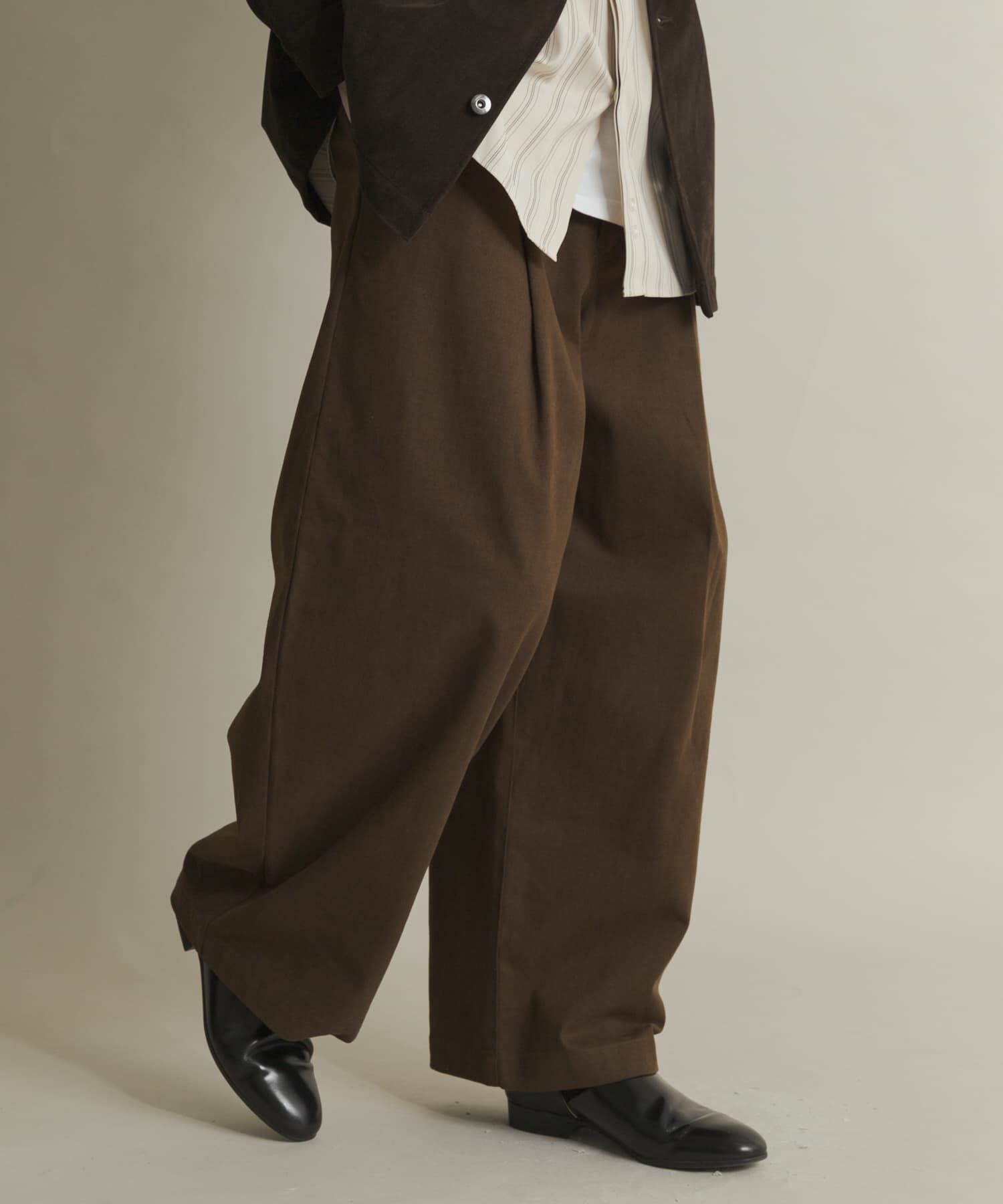 SENSE OF PLACE by URBAN RESEARCH「ボリュームタックワイドパンツ」|その他|