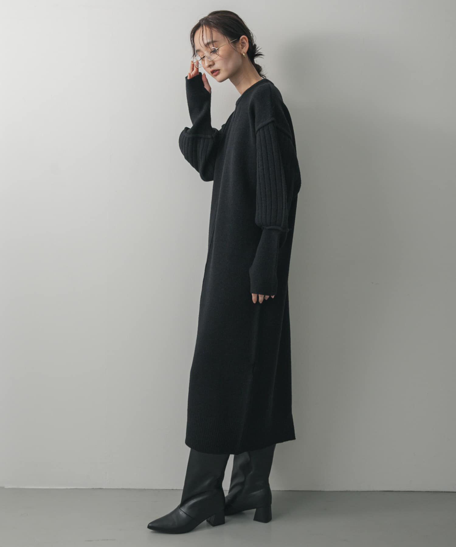 SENSE OF PLACE by URBAN RESEARCH「センターシームサムホールニットワンピース」|ワンピース|