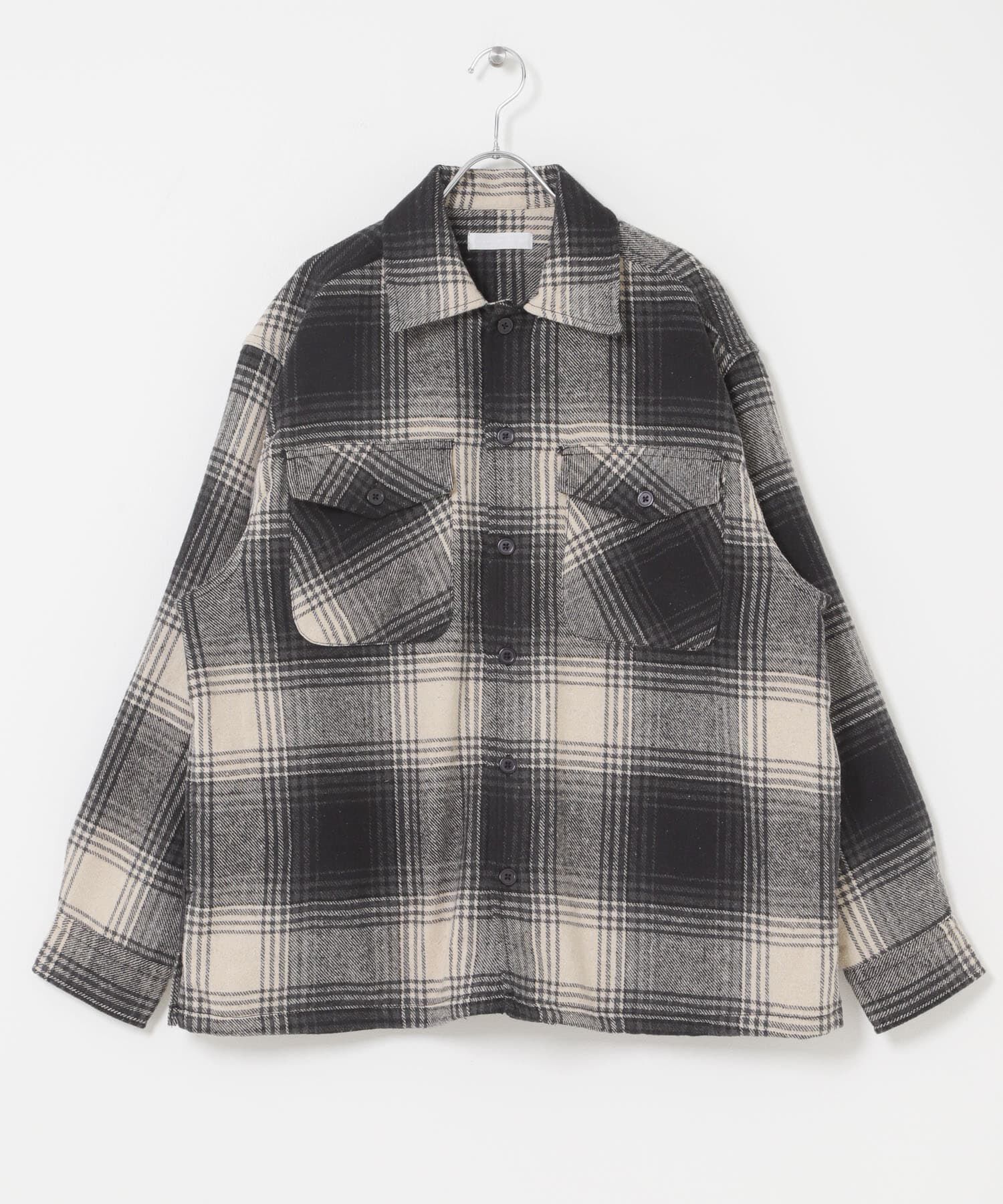 SENSE OF PLACE by URBAN RESEARCH「ブラッシュドヘビーネルチェックシャツ」|シャツ・ブラウス|