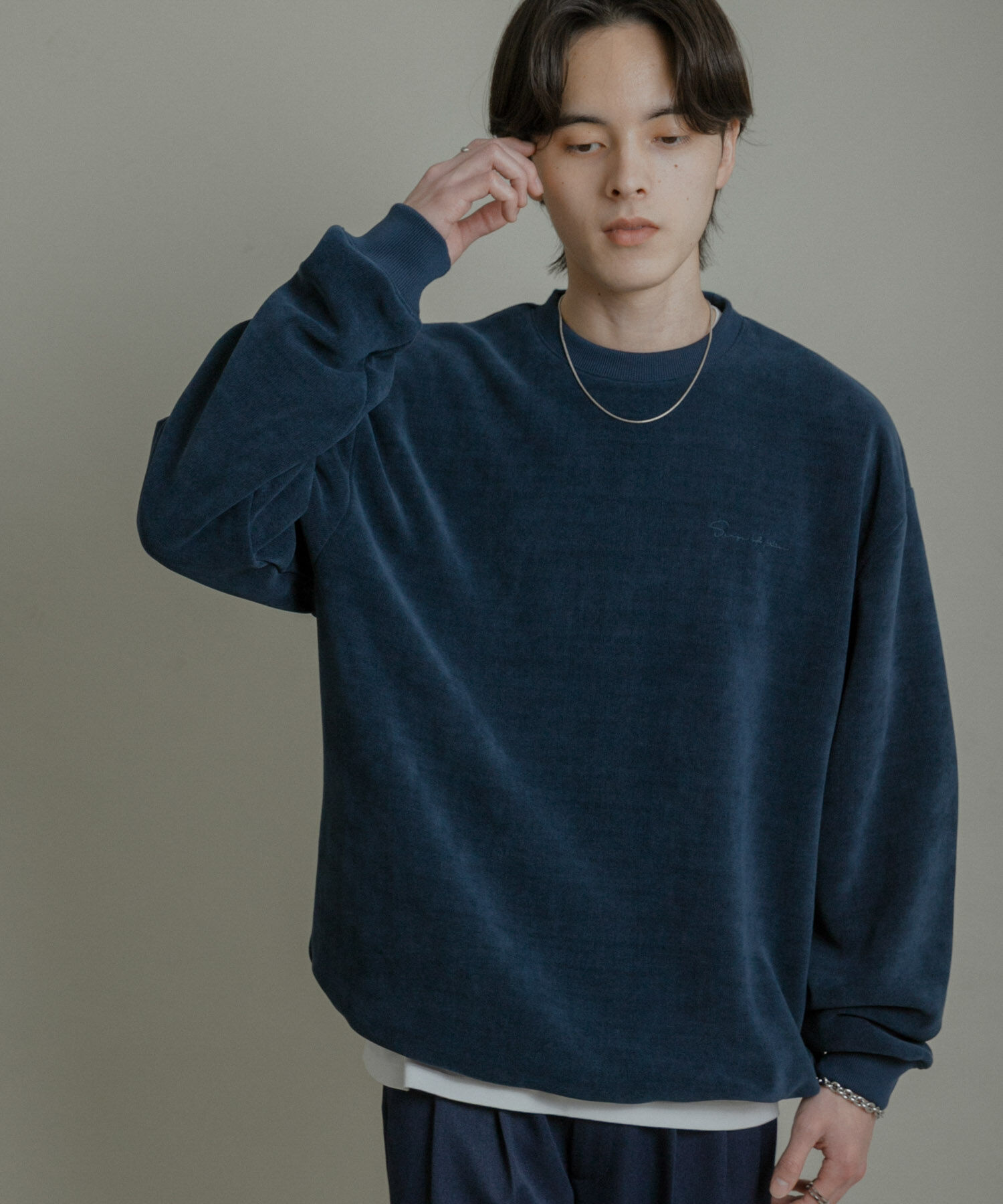 SENSE OF PLACE by URBAN RESEARCH「ニットフリースクルーネックプルオーバー」|ニット・セーター|