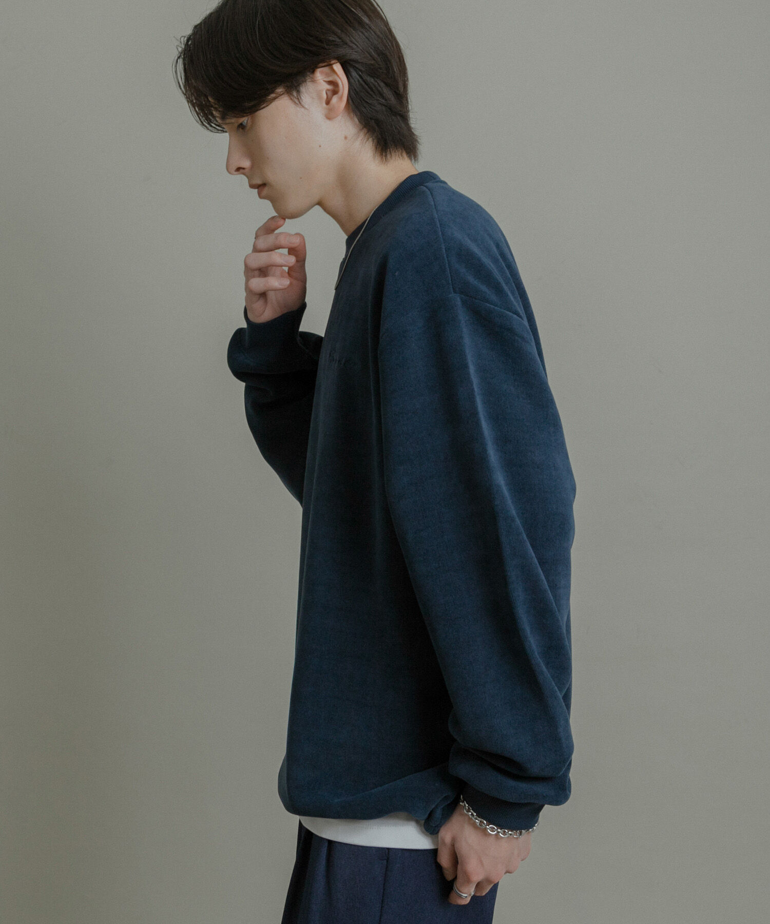 SENSE OF PLACE by URBAN RESEARCH「ニットフリースクルーネックプルオーバー」|ニット・セーター|