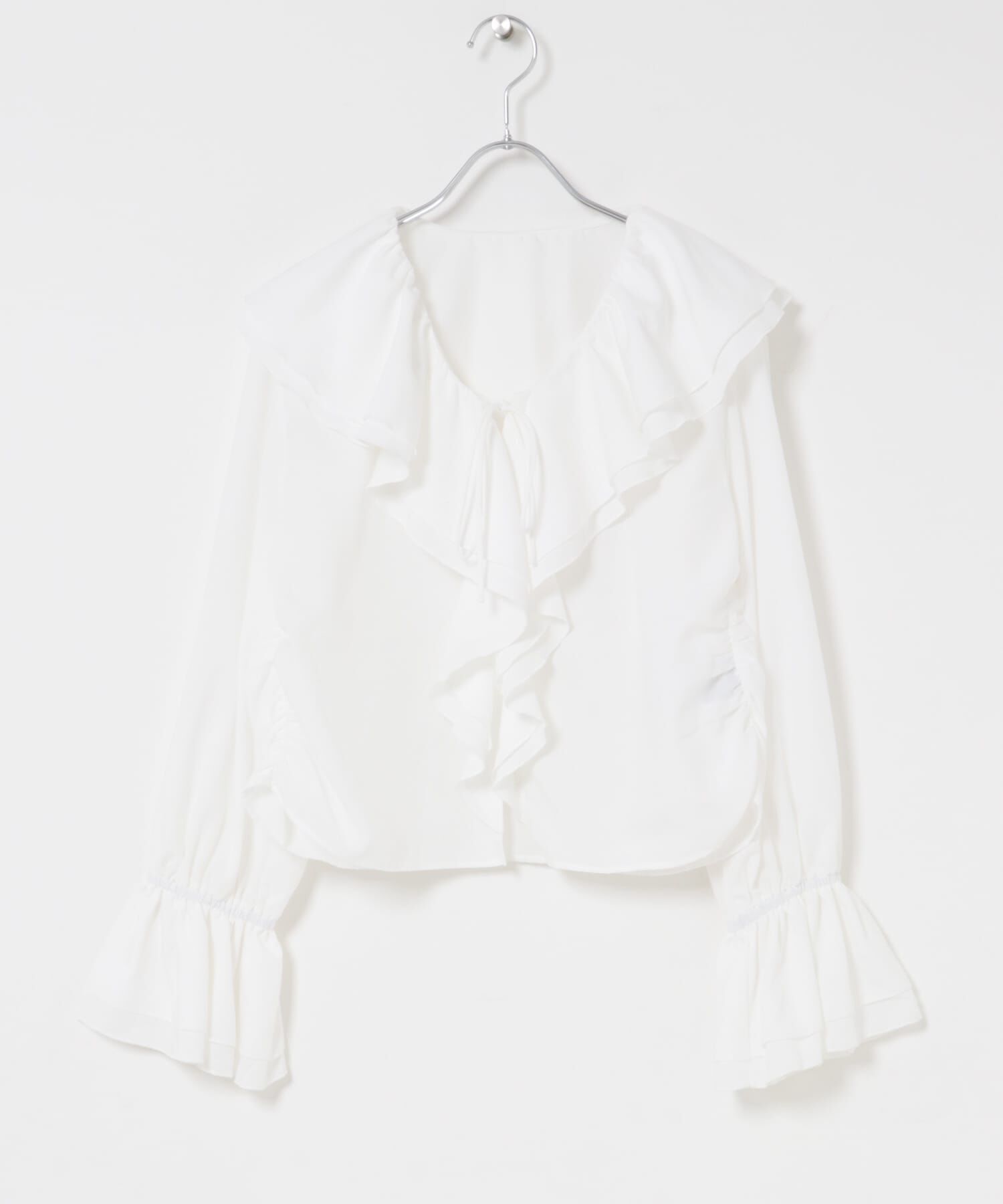 SENSE OF PLACE by URBAN RESEARCH「ラッフルブラウス」|シャツ・ブラウス|