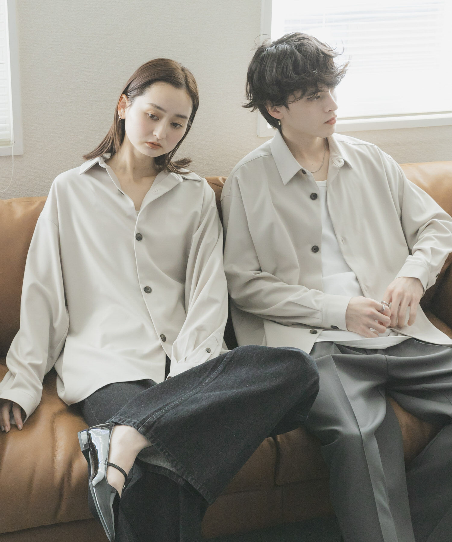 SENSE OF PLACE by URBAN RESEARCH「『ユニセックス』『イージーケア』カラールーズシャツ」|シャツ・ブラウス|