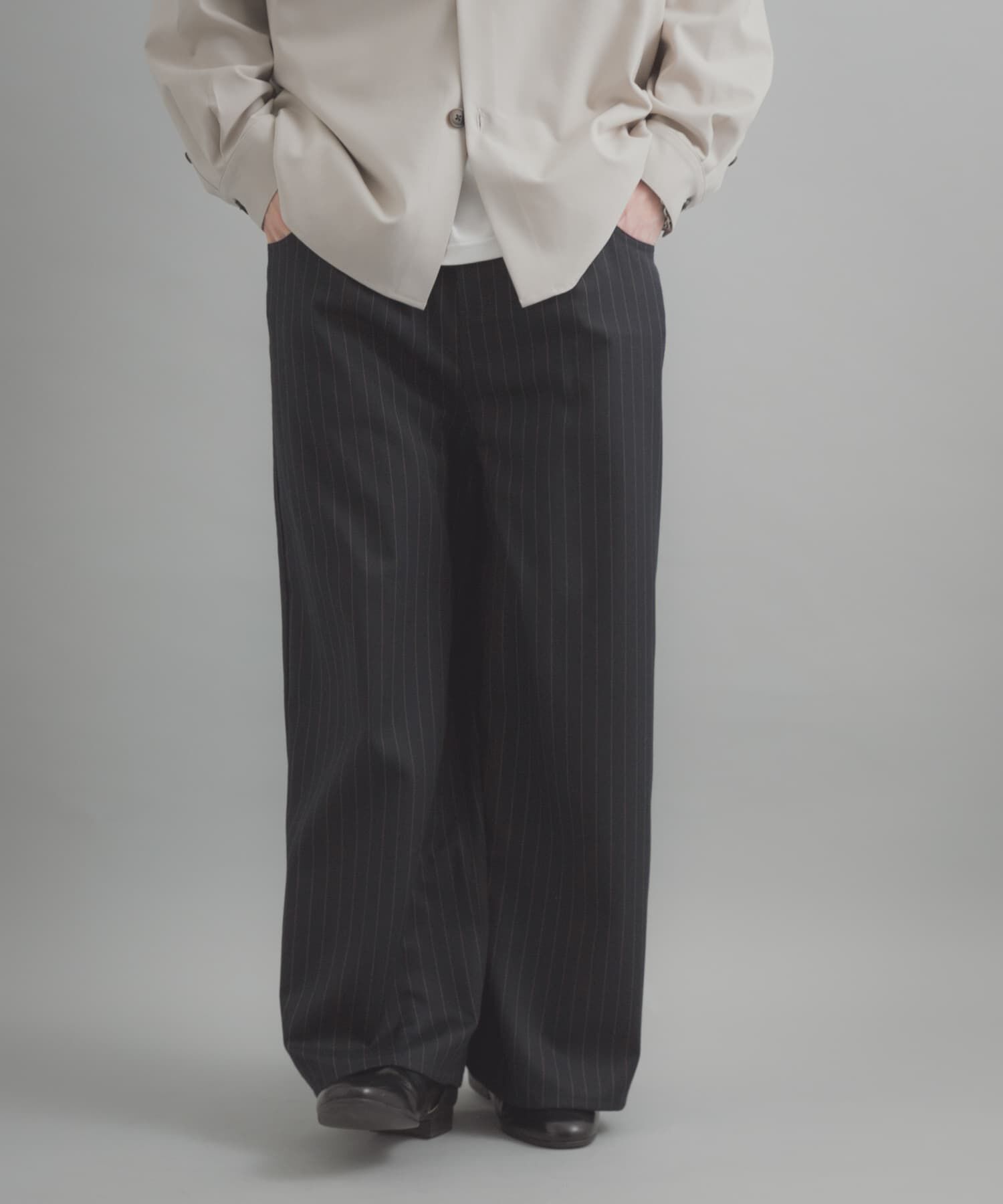 SENSE OF PLACE by URBAN RESEARCH「ラウンドポケットワンタックワイドスラックス」|その他|