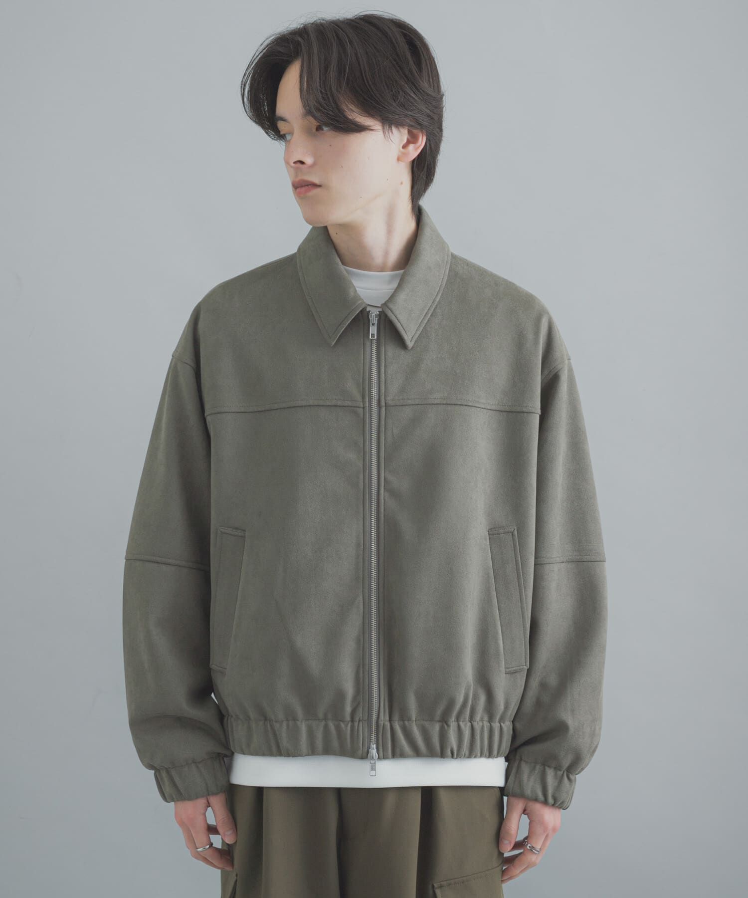 SENSE OF PLACE by URBAN RESEARCH「F/S ZIPブルゾン」|ブルゾン・スタジャン|