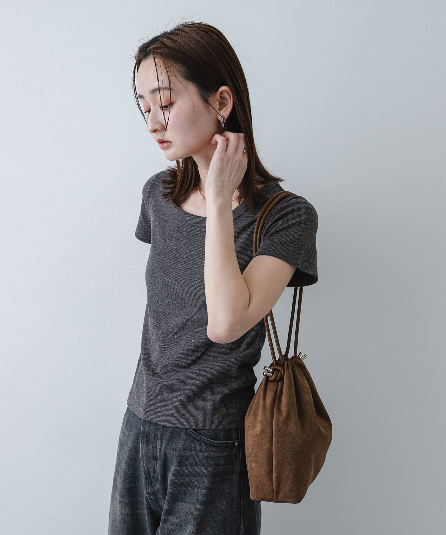 SENSE OF PLACE by URBAN RESEARCH「マチツキキンチャクバッグ」|ハンドバッグ|