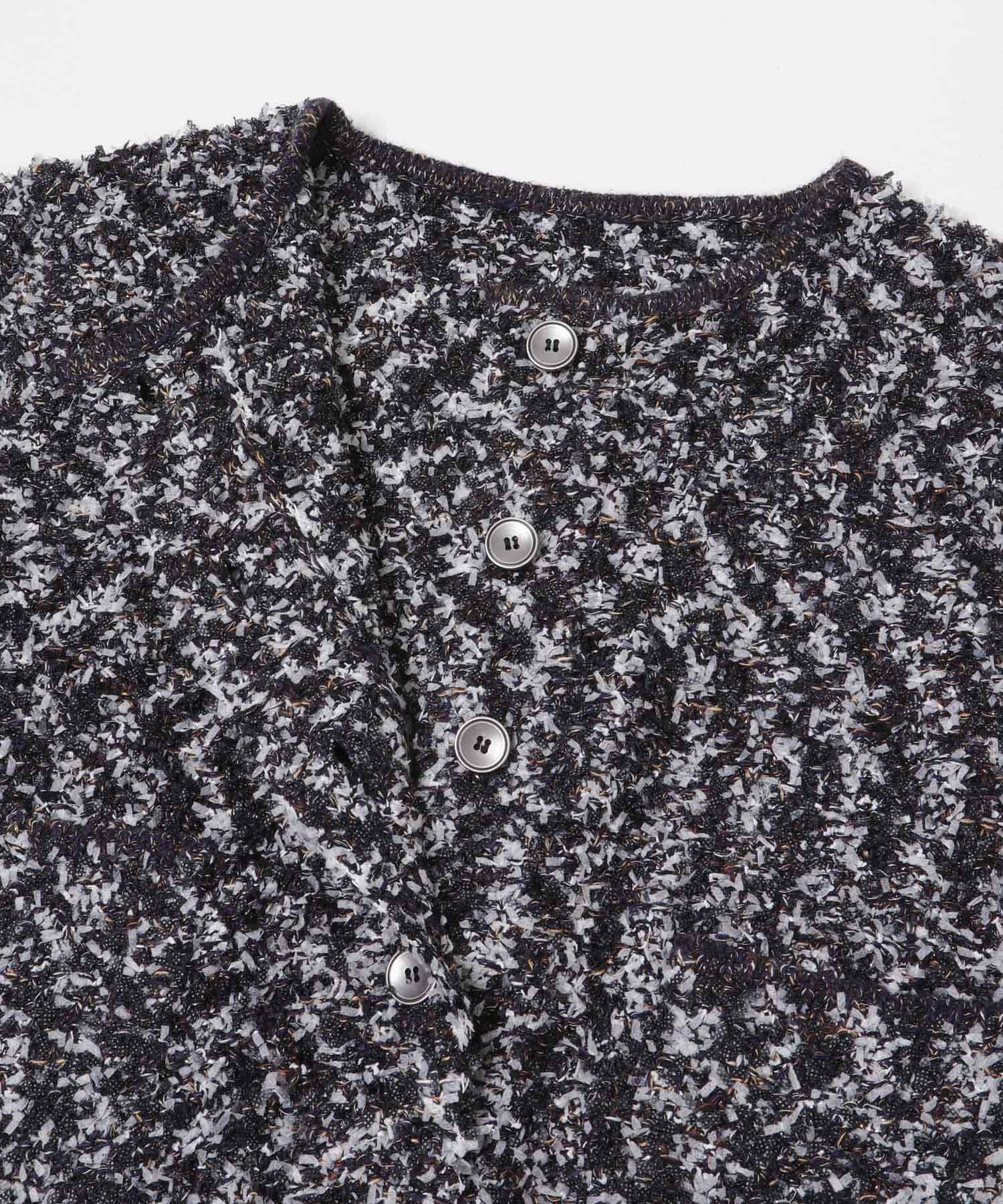 SENSE OF PLACE by URBAN RESEARCH「『洗濯可』ミックスツイードカーディガン」|カーディガン|