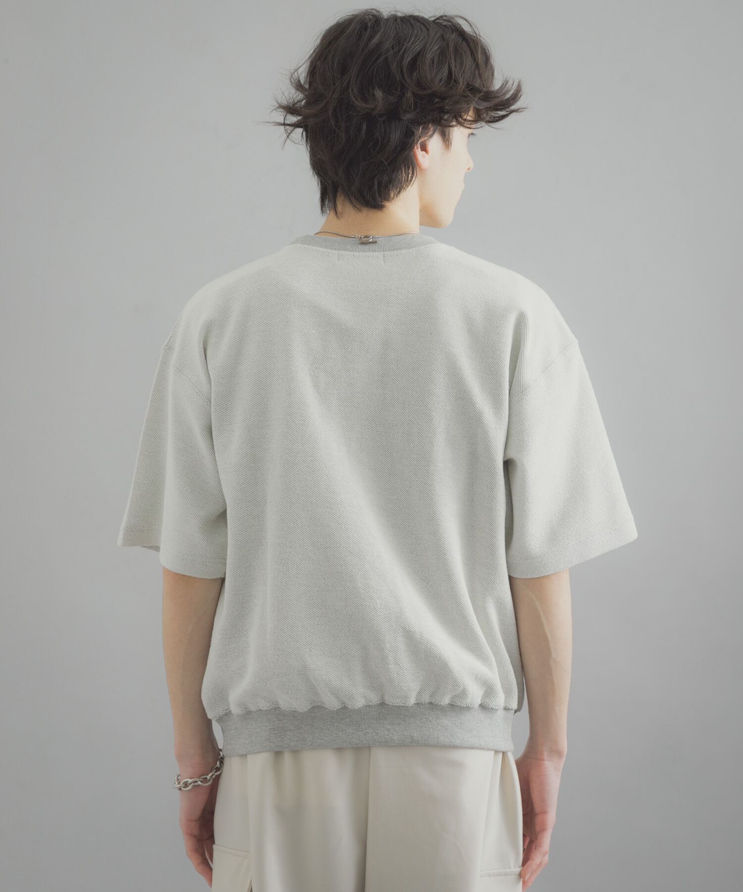 SENSE OF PLACE by URBAN RESEARCH「カレッジスウェットショートスリーブTシャツ」|スウェット・ジャージ|