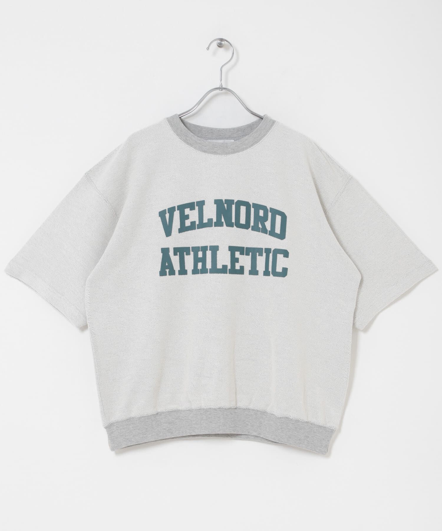 SENSE OF PLACE by URBAN RESEARCH「カレッジスウェットショートスリーブTシャツ」|スウェット・ジャージ|