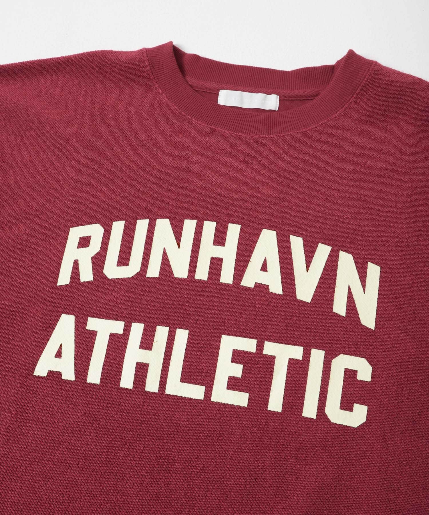 SENSE OF PLACE by URBAN RESEARCH「カレッジスウェットショートスリーブTシャツ」|スウェット・ジャージ|