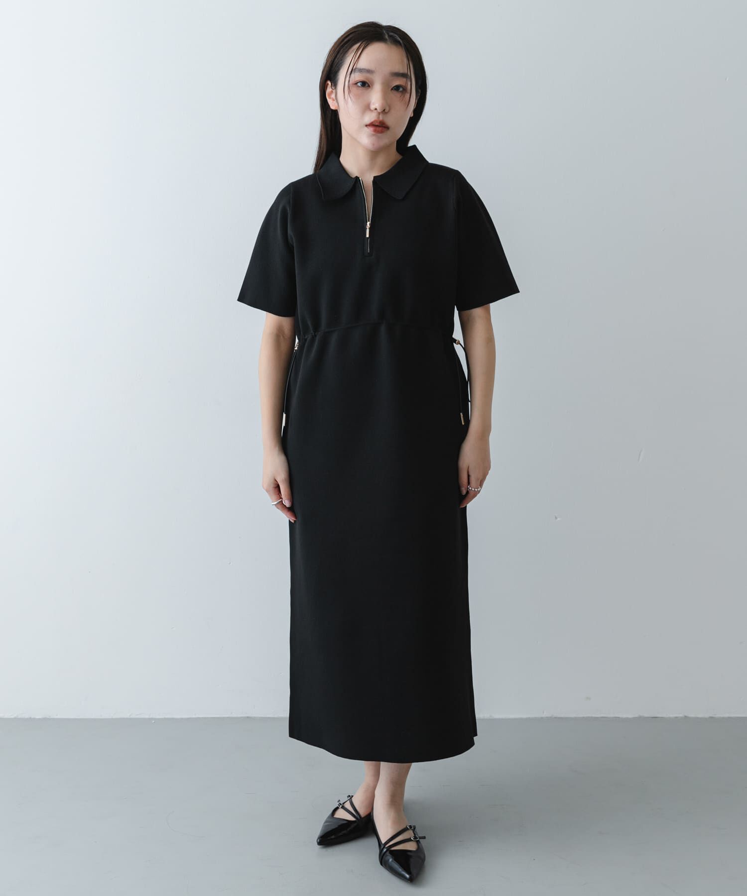 SENSE OF PLACE by URBAN RESEARCH「『洗濯可』フォルムニットワンピース」|ワンピース|