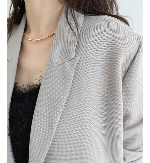 le.coeur blanc「メッシュダブルブレストジャケット」|その他|