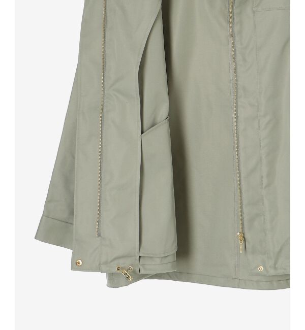 le.coeur blanc「ツイルストレッチフードブルゾン」|ブルゾン・スタジャン|