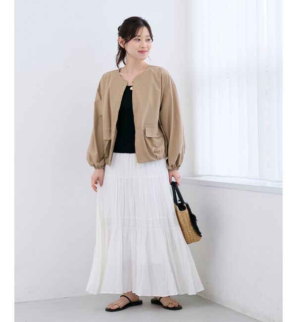  「サーブルクロスバルーンブルゾン」|ブルゾン・スタジャン|