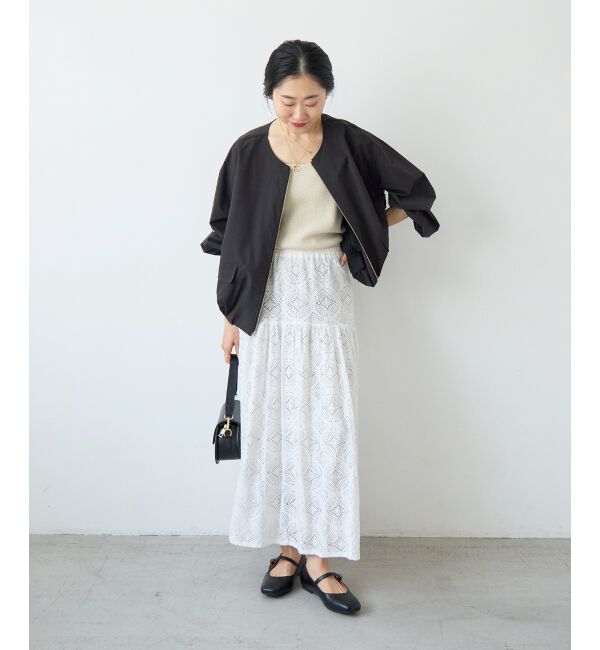  「サーブルクロスバルーンブルゾン」|ブルゾン・スタジャン|