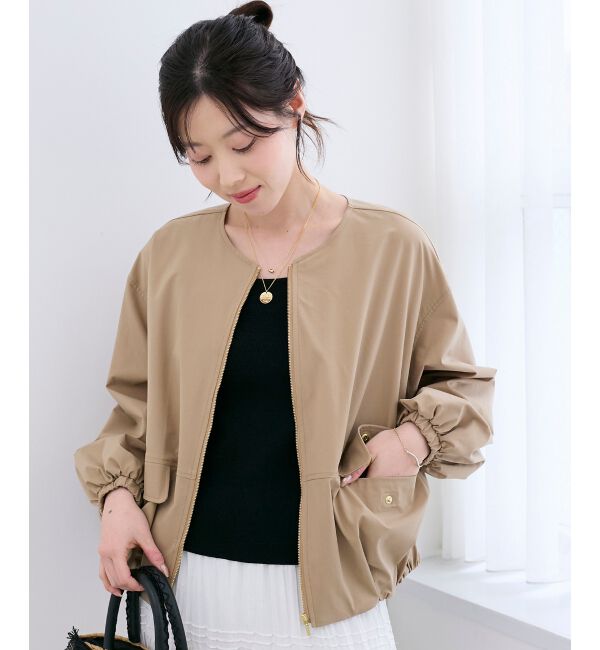  「サーブルクロスバルーンブルゾン」|ブルゾン・スタジャン|