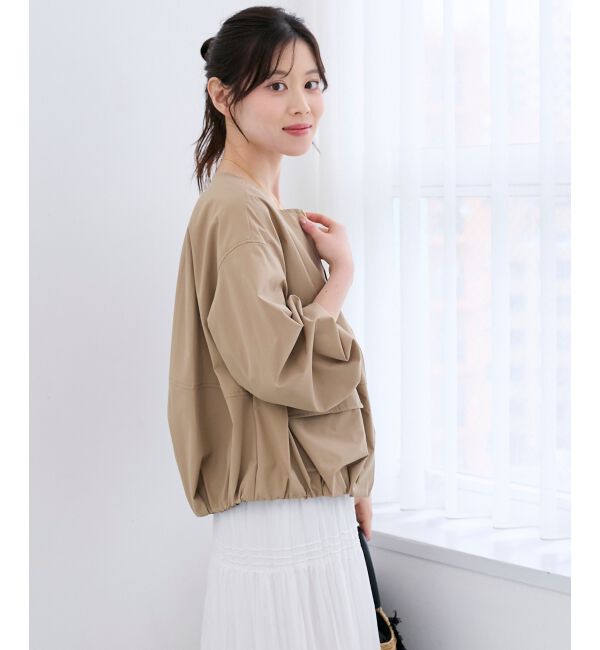  「サーブルクロスバルーンブルゾン」|ブルゾン・スタジャン|