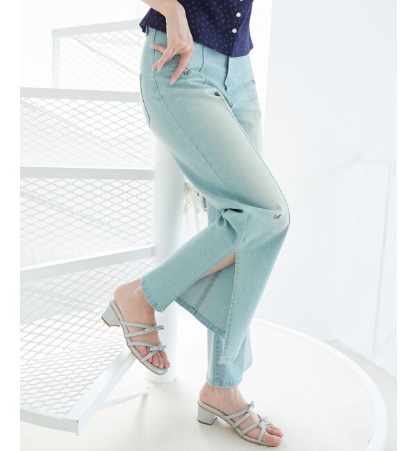  「バリエーションスリットデニム」|デニム|