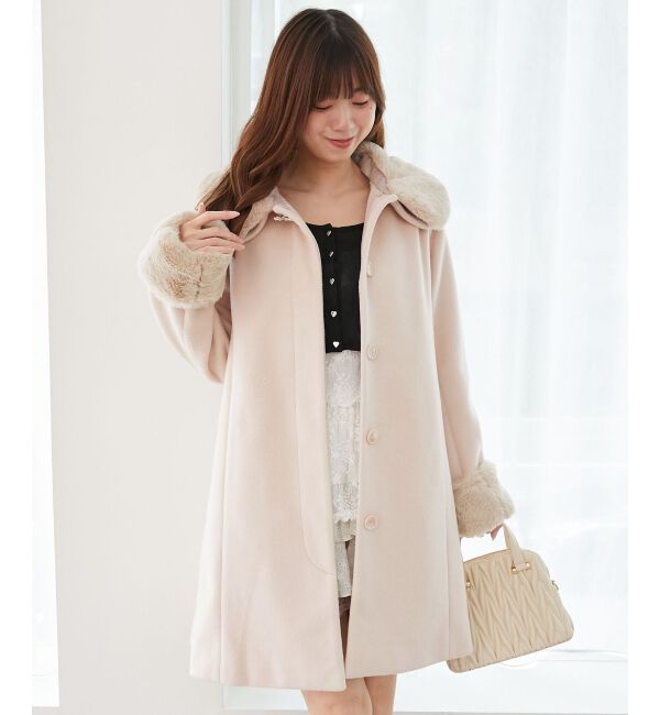  「7wayファー&times;ビジューコート」|その他|