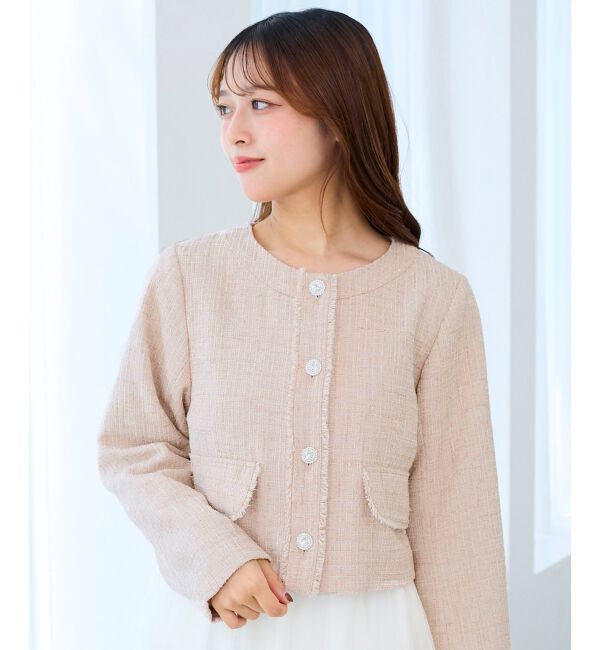  「ツイードフリンジジャケット」|その他|