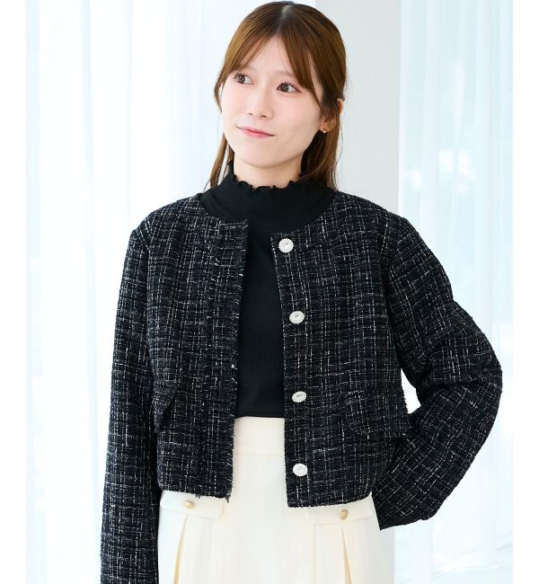  「ツイードフリンジジャケット」|その他|