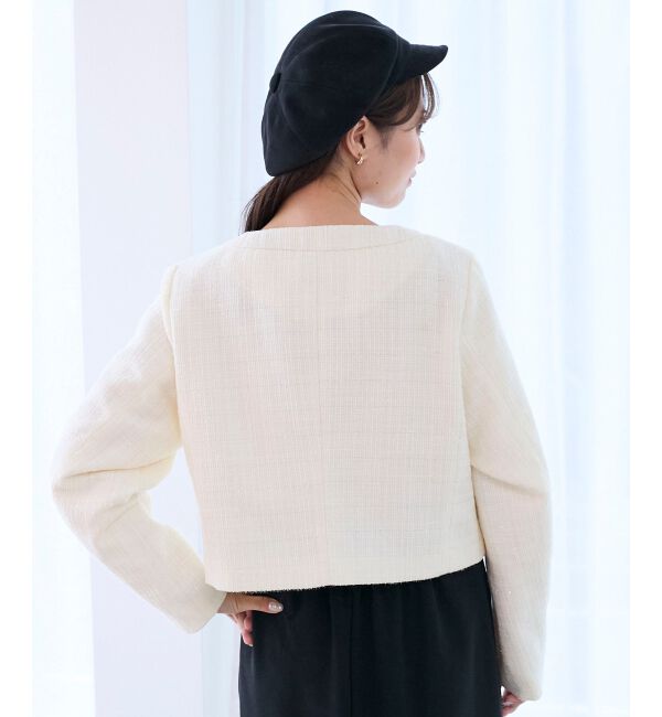  「ツイードフリンジジャケット」|その他|