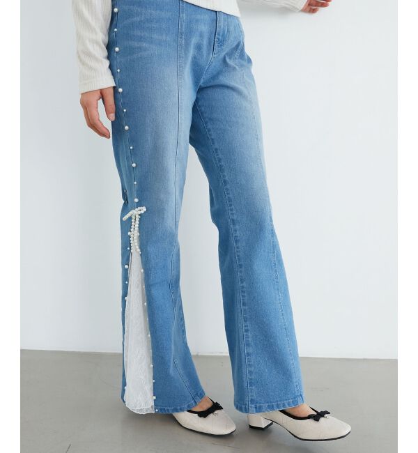  「キルティングリボンパンプス」|パンプス|