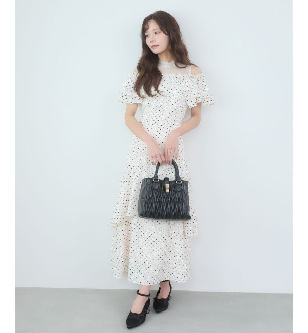  「チュールリボンパンプス」|パンプス|