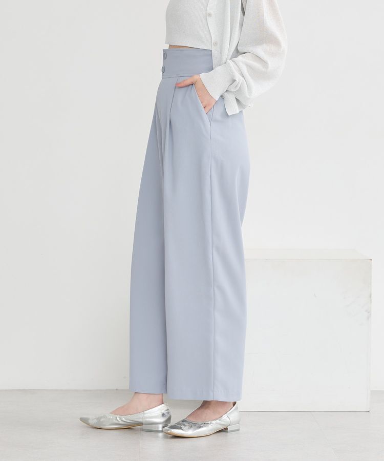 earth music&ecology「ハイウエストワイドパンツ」|その他|