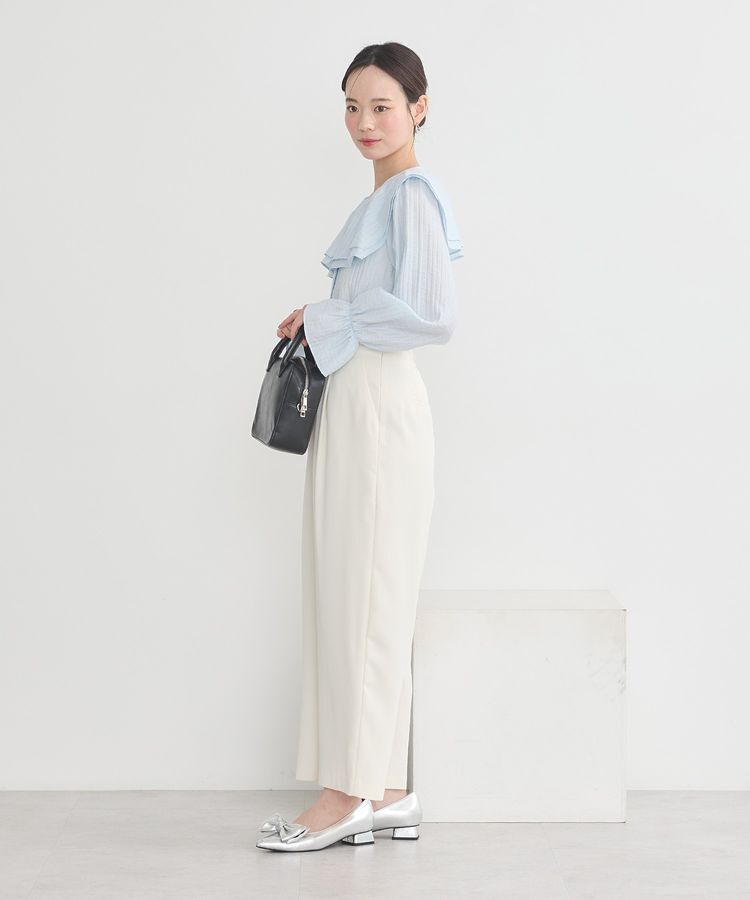 earth music&ecology「ハイウエストワイドパンツ」|その他|