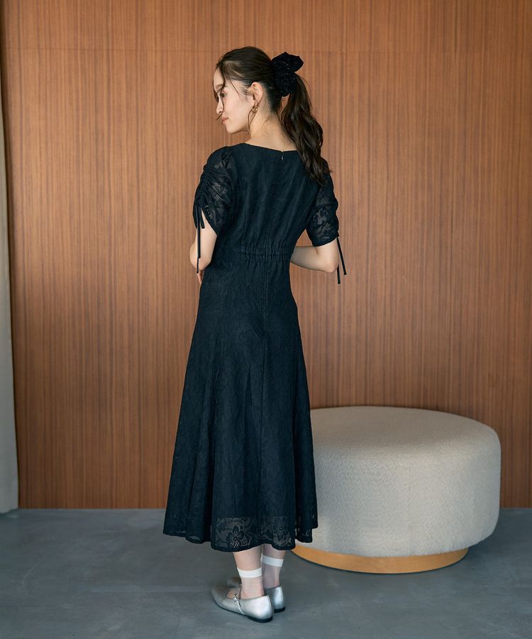 earth music&ecology「パネル切り替えレースワンピース」|ワンピース|