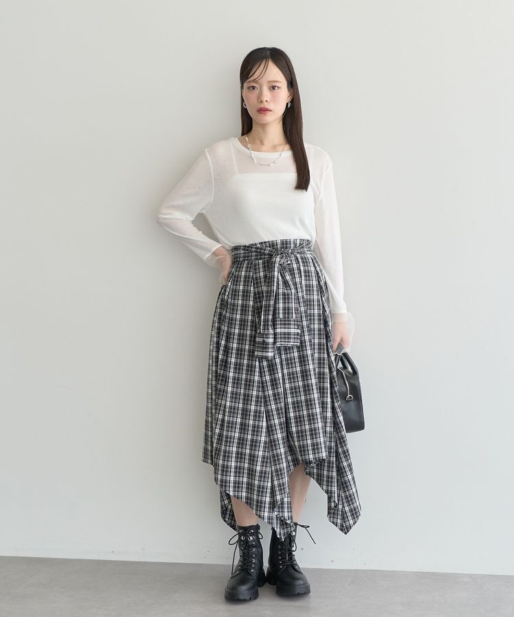 earth music&ecology「シアースリーブプルオーバー」|Tシャツ・カットソー|