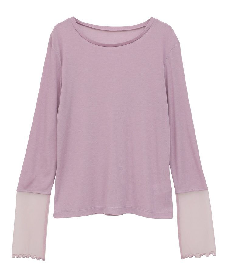 earth music&ecology「シアースリーブプルオーバー」|Tシャツ・カットソー|