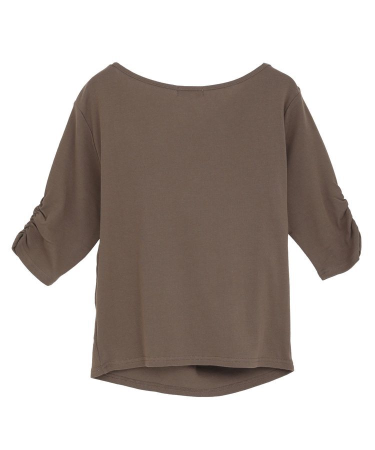 earth music&ecology「ドレープデザインカットソー」|Tシャツ・カットソー|