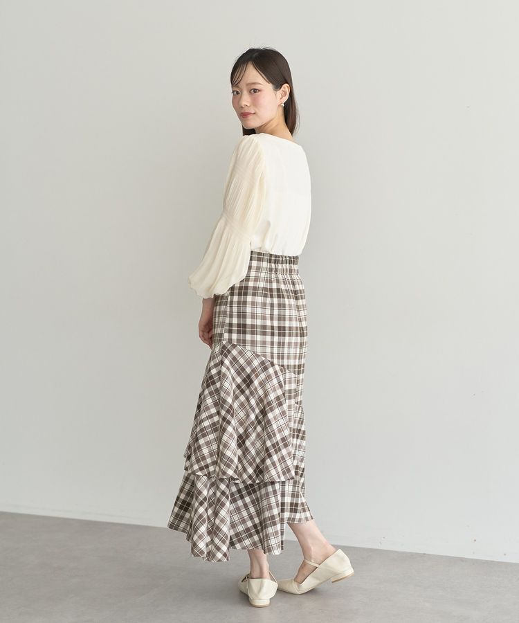 earth music&ecology「マジョリカプリーツプルオーバー」|Tシャツ・カットソー|