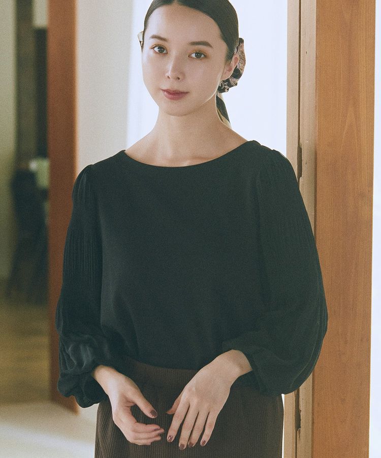 earth music&ecology「マジョリカプリーツプルオーバー」|Tシャツ・カットソー|