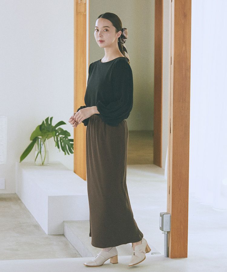 earth music&ecology「マジョリカプリーツプルオーバー」|Tシャツ・カットソー|