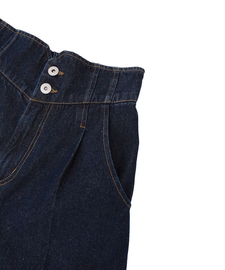 earth music&ecology「ハイウエストデニムパンツ」|デニム|