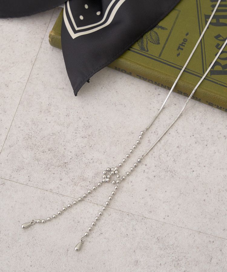 earth music&ecology「ルーズノットネックレス」|ネックレス|