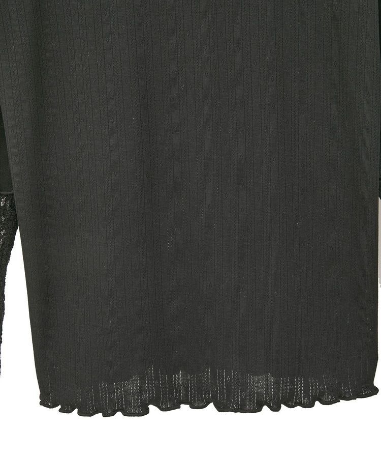 earth music&ecology「レース&times;アイレットプルオーバー」|Tシャツ・カットソー|