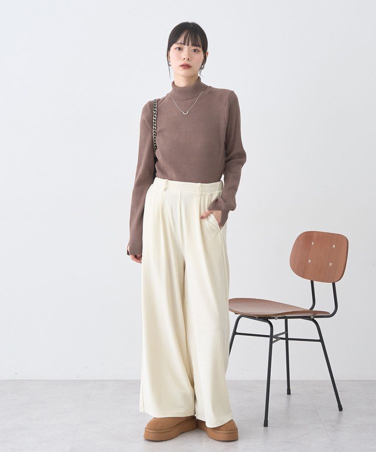 earth music&ecology「コーデュロイタックパンツ」|その他|