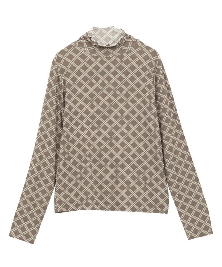 earth music&ecology「あったかフェミニンインナー(シアーハイネック)」|Tシャツ・カットソー|