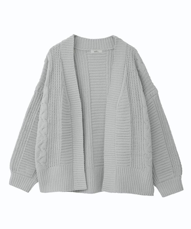 earth music&ecology「マットモールカーディガン」|カーディガン|