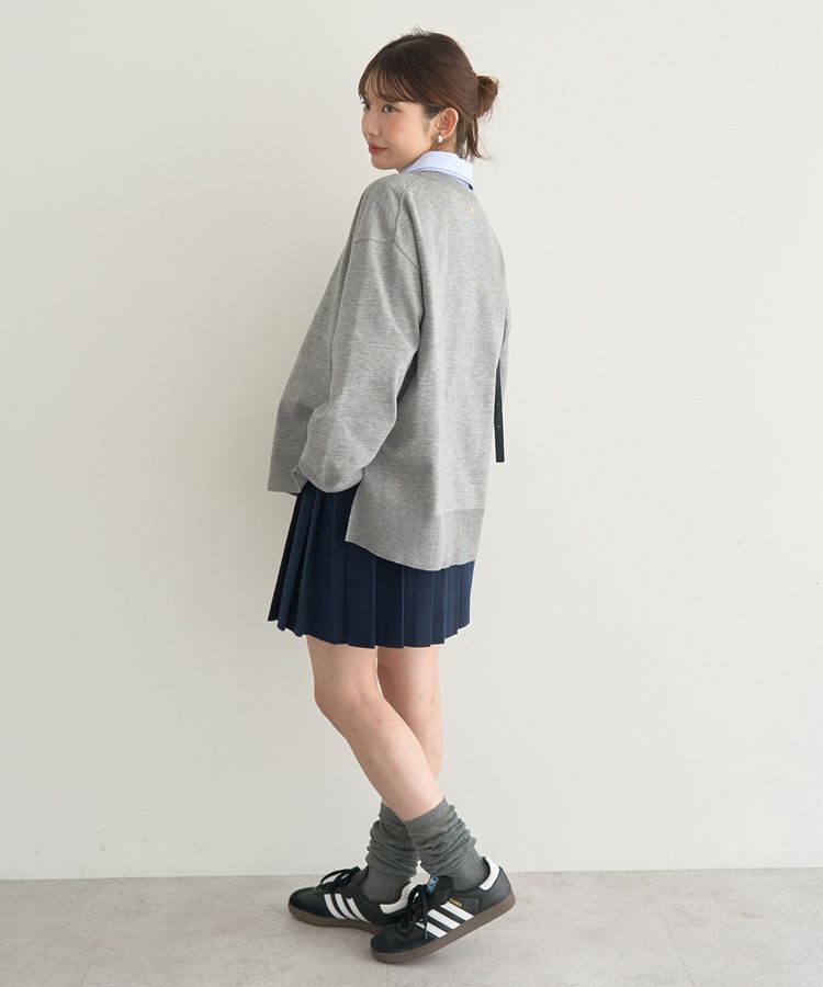 earth music&ecology「ニットプリーツスカート」|スカート|