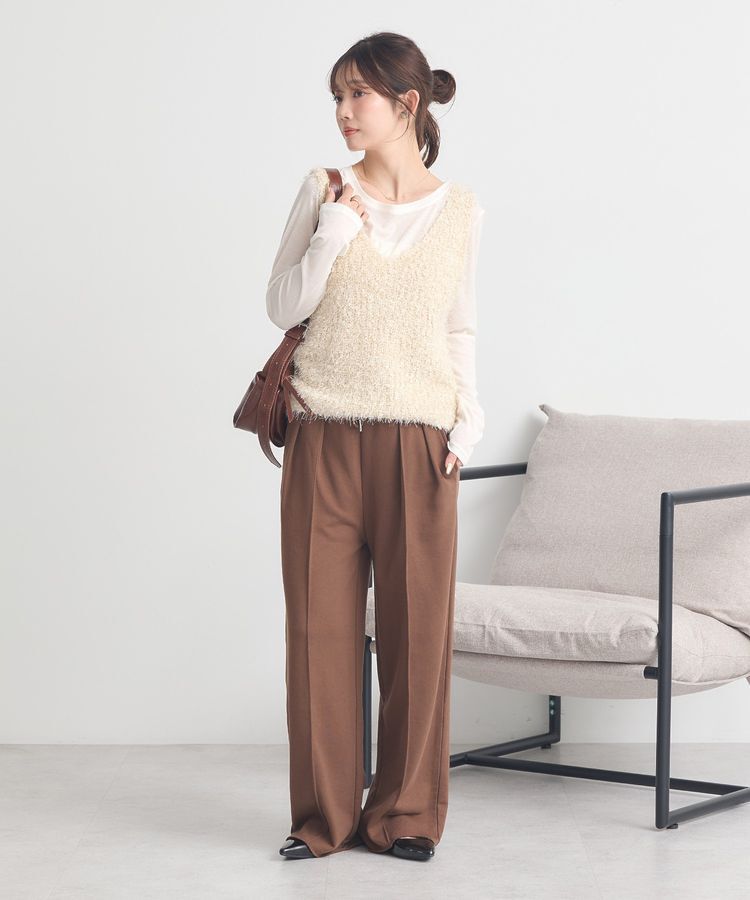 earth music&ecology「センターシームタックスウェットパンツ」|その他|